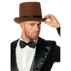 Gentleman Tophat Brun