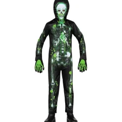 Giftig Skelet Børnekostume