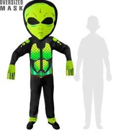 Gigantisk Alien Børnekostume