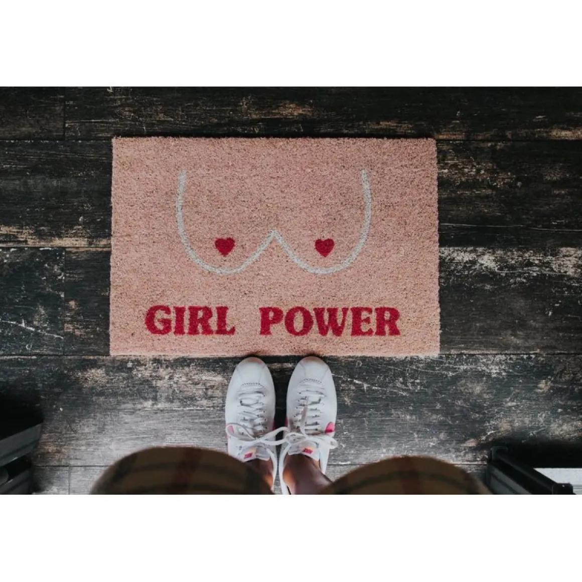 Girl Power Dørmåtte