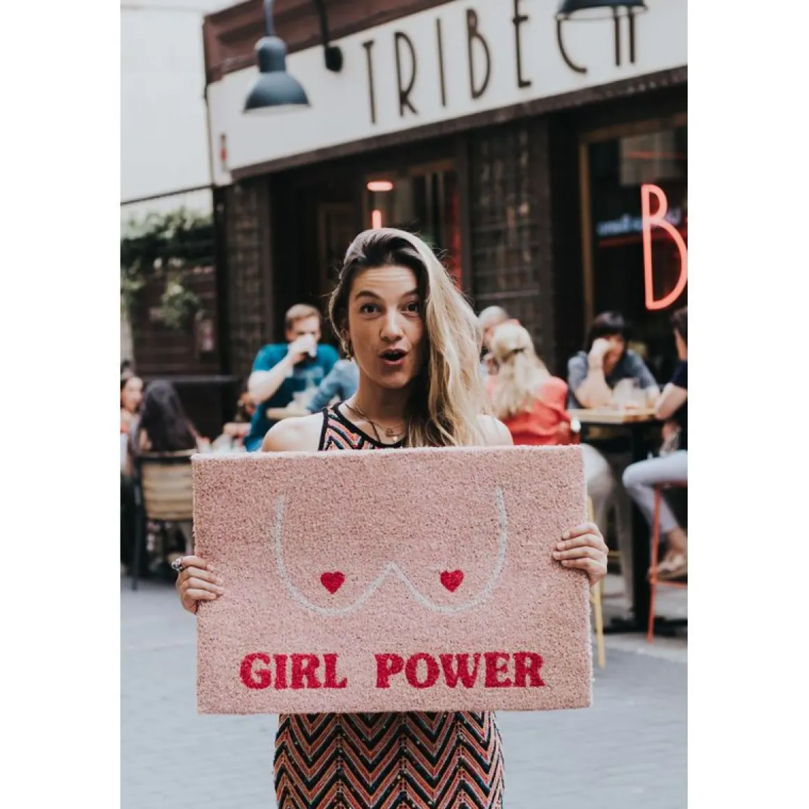 Girl Power Dørmåtte