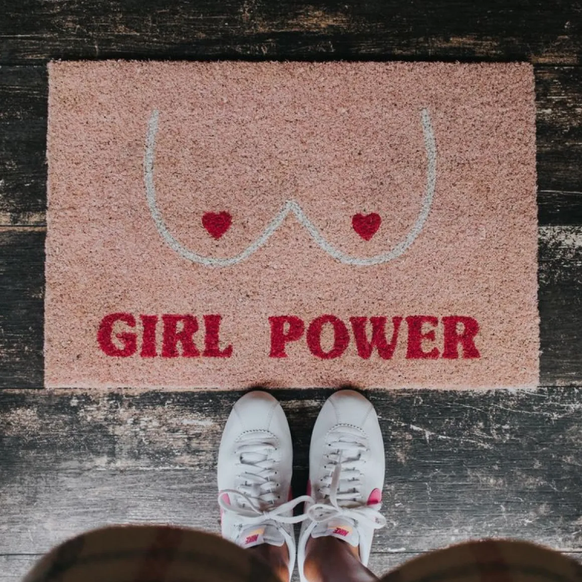 Girl Power Dørmåtte