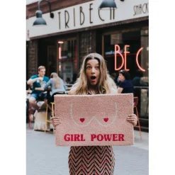 Girl Power Dørmåtte
