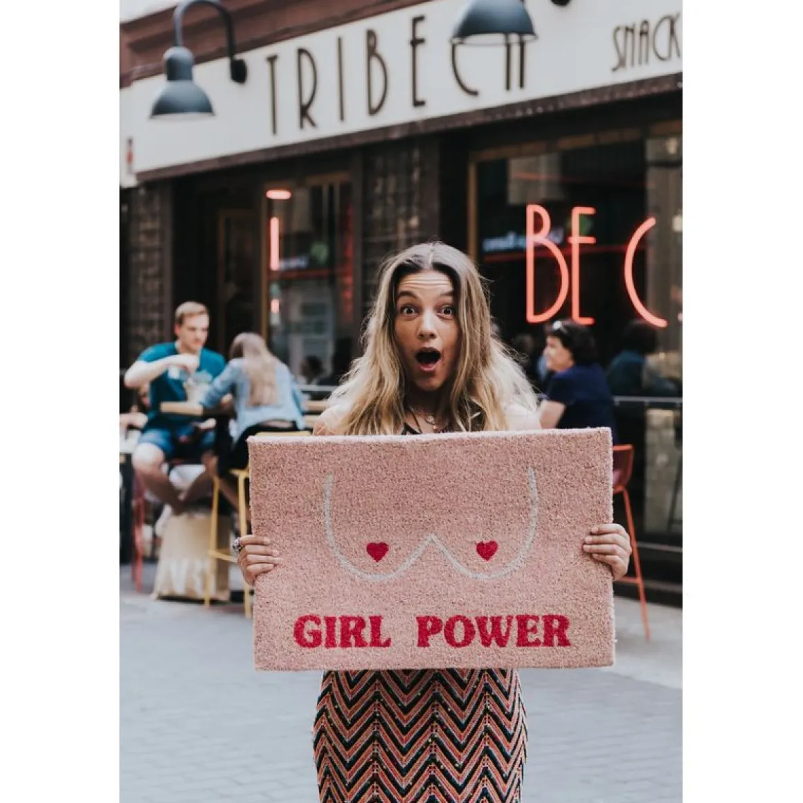 Girl Power Dørmåtte