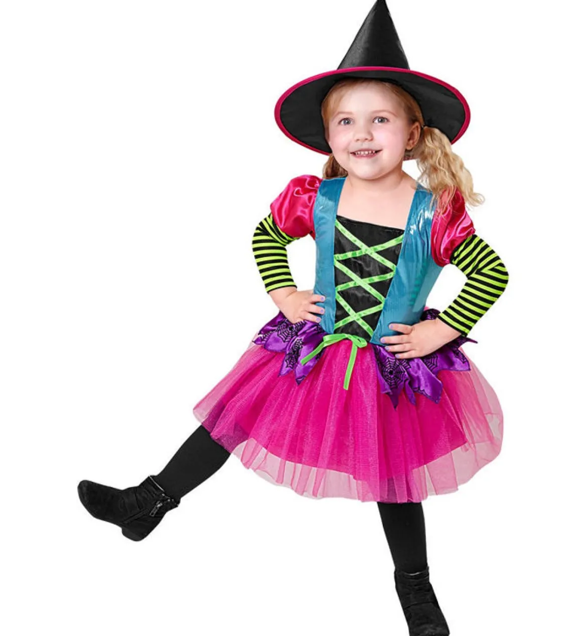 Glad Heks Børnekostume