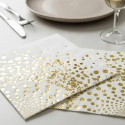 Glamour Guld Servietter