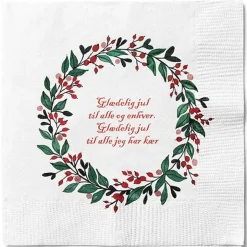 Glædelig Jul Servietter