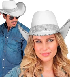 Glimmer Cowboyhat Hvid