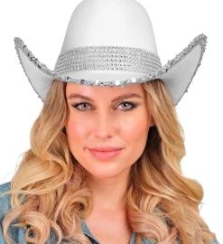 Glimmer Cowboyhat Hvid