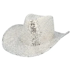Glimmer Cowboyhat Sølv