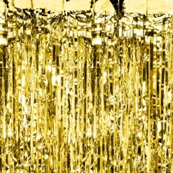 Glimmerforhæng Guld
