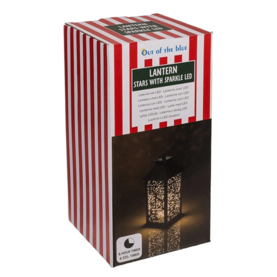 Glimtende Stjerne Lanterne LED