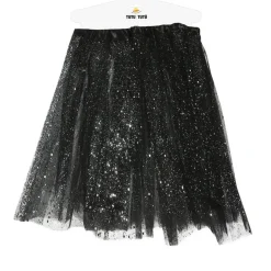Glitrende Tutu Nederdel Sort