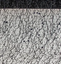 Glitter Bordløber Sort