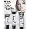 Glitter Fix Gel Sæt Transparent
