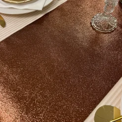 Glitter Premium Bordløber Chokolade