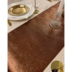Glitter Premium Bordløber Chokolade