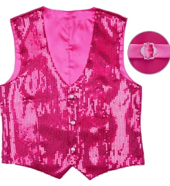 Glittervest Pink