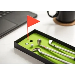 Golf Kuglepenne Sæt Med Green
