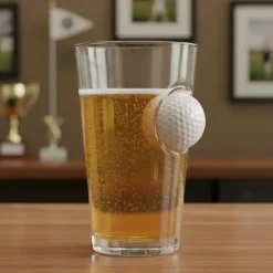 Golfbold Glas