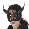 Gotisk Dæmon Maske Sort
