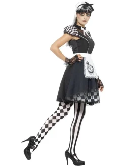 Gotisk Eventyrlig Alice Kostume