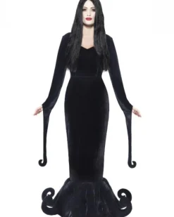 Gotisk Morticia Kostume