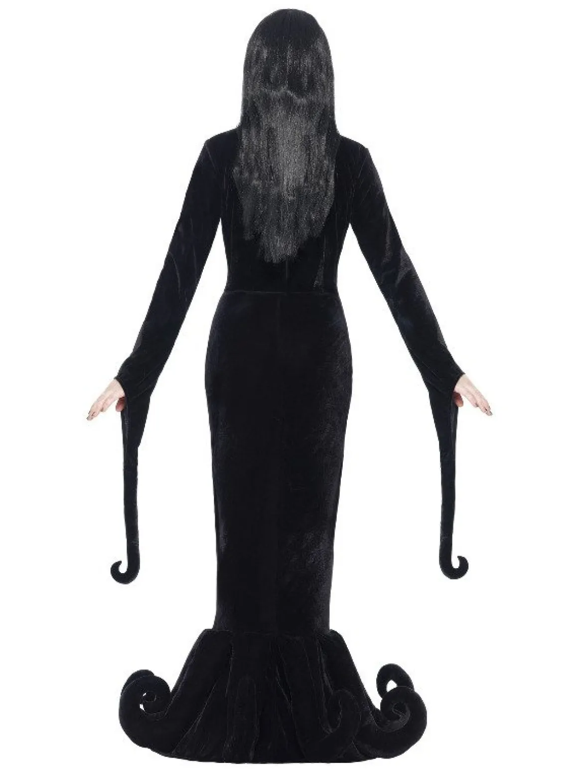 Gotisk Morticia Kostume