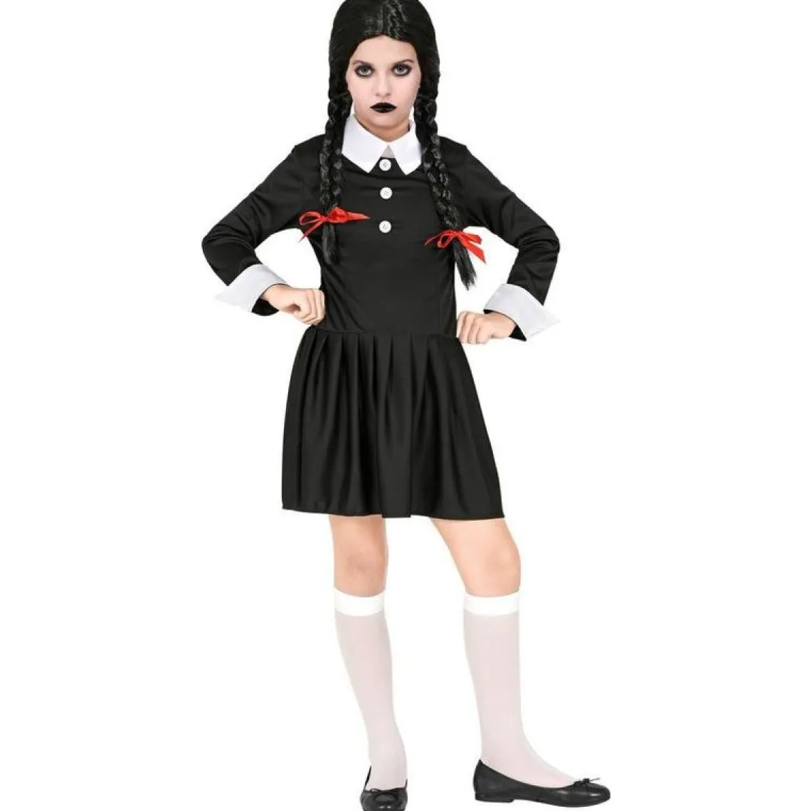 Gotisk Skolepige Børnekostume