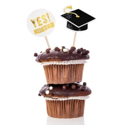 Graduation Drinkspinde Sort/Guld
