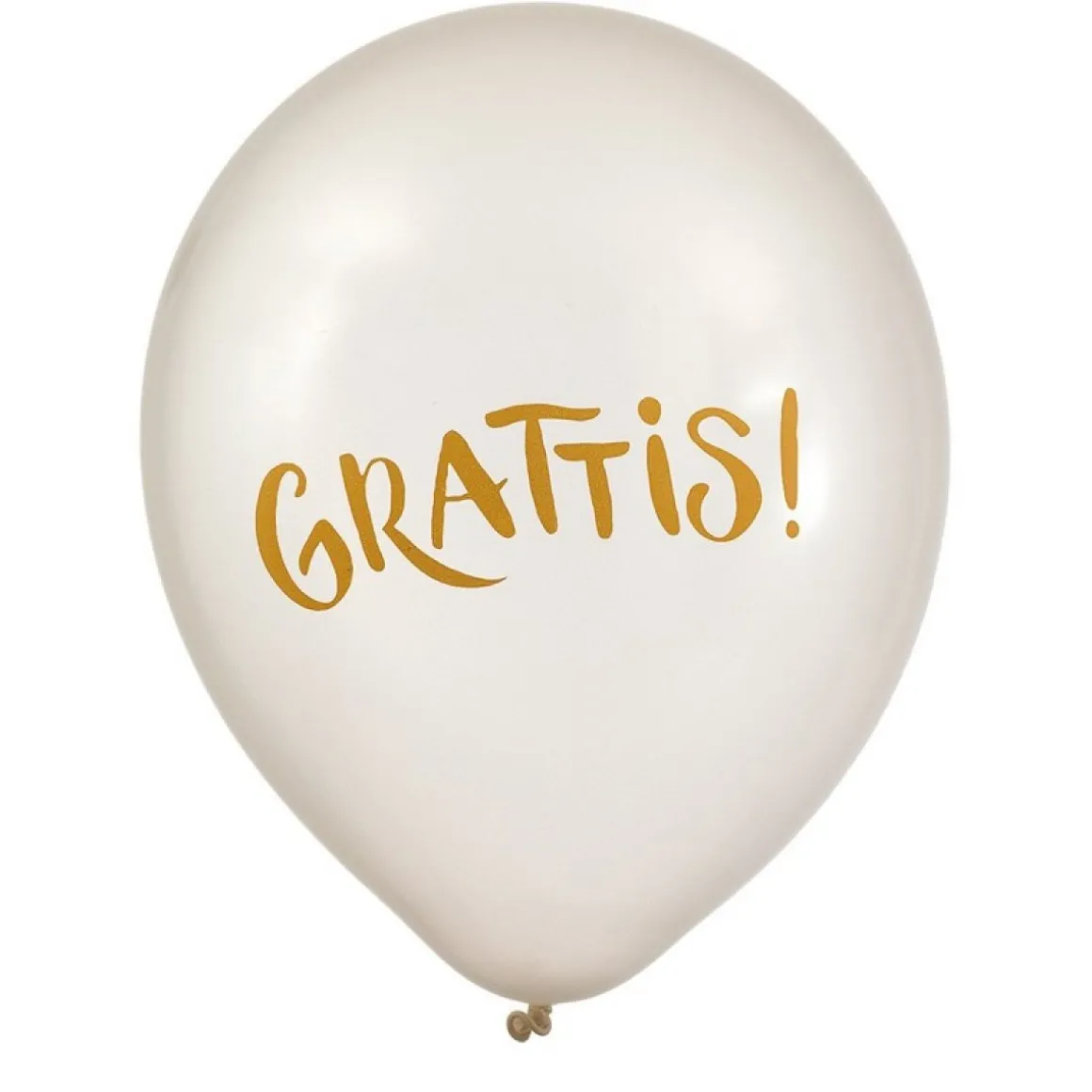 Grattis Latexballoner Perlemor