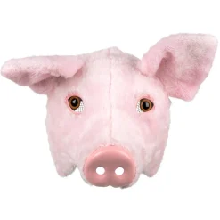 Gris Halvmaske Lyserød