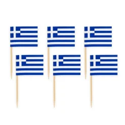 Grækenland Flag Kagepinde