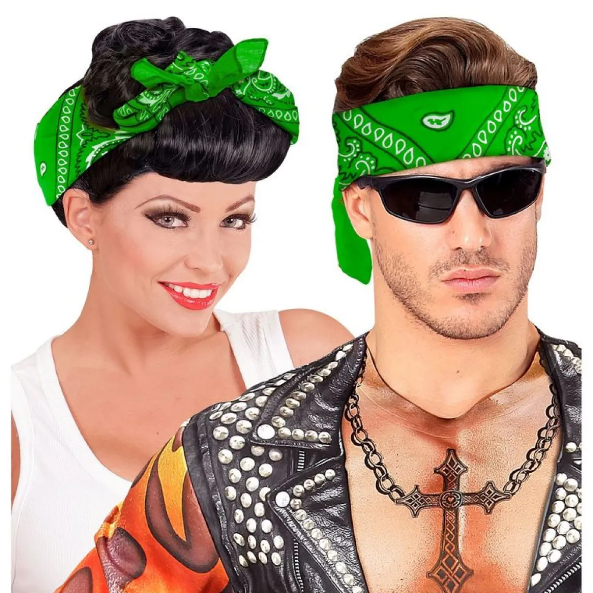Grøn Bandana