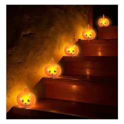 Græskar LED Balloner Orange