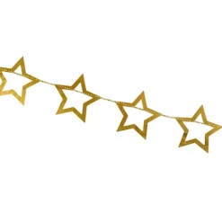 Guirlande Guldstjerner