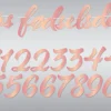 Guirlande Fødselsdag DIY Pink