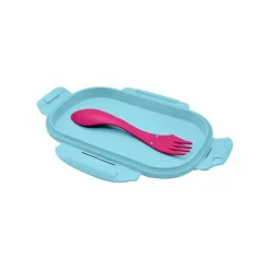 Gurli Gris® Madkasse Lyseblå/Pink