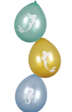 Gylden Havfrue Balloner