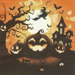 Halloween Græskar Servietter