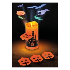 Halloween Projektorlys LED Stearinlys