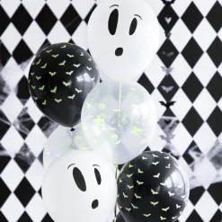 Halloween BOO Balloner Selvlysende