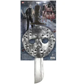Halloween Maske og Machete
