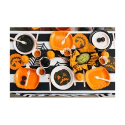 Halloween Servietter Græskar Sort/Orange