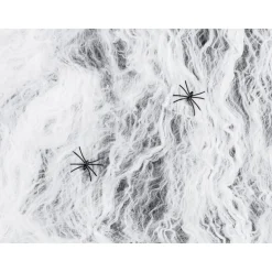 Halloween Spindelvæv Med Edderkopper 200g