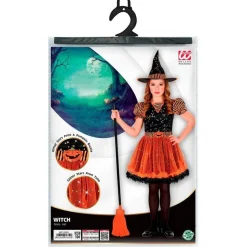 Halloween Stjerneheks Børnekostume