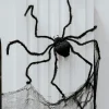 Halloween Stofbaggrund Sort