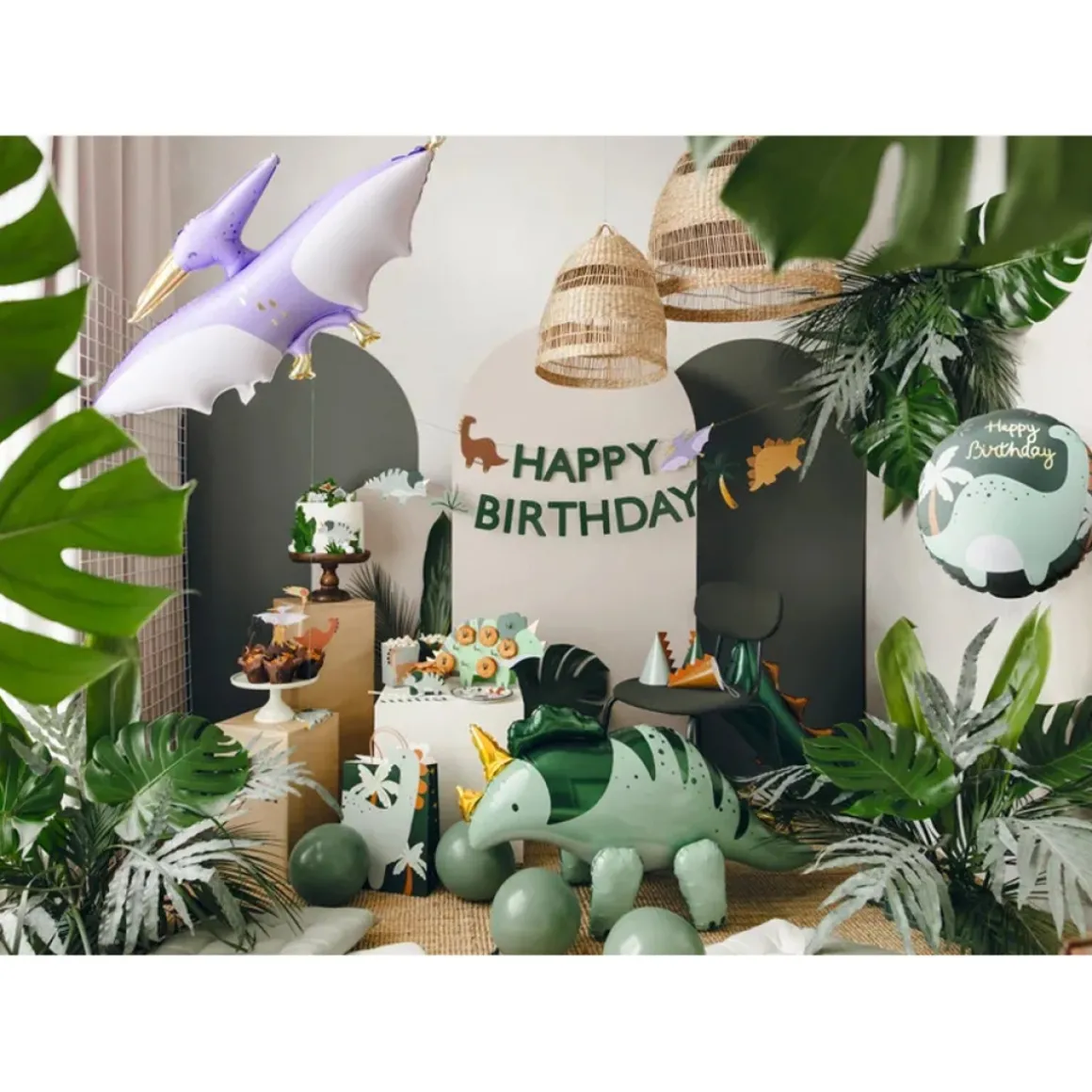 Happy Birthday Brontosaurus Folieballon