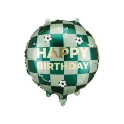Happy Birthday Fodbold Folieballon