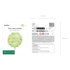 Happy Birthday Safari Folieballon